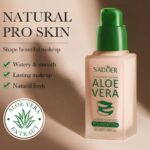 Тонуючий крем-консилер з алое вера Sadoer Aloe Beauty Air Cream  (02. Колір слонова кістка)