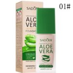 Тонуючий крем-консилер з алое вера Sadoer Aloe Beauty Air Cream  (01. Колір натуральний беж)