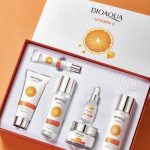 Подарунковий набір для обличчя, зволожуючий, Bioaqua Vitamin C Set, з вітаміном С, 6 засобів